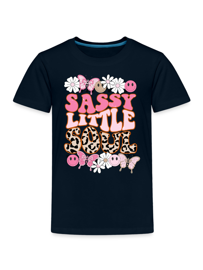 Toddler Girls Sassy Little Soul Short Sleeve T-Shirt