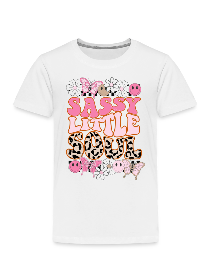 Toddler Girls Sassy Little Soul Short Sleeve T-Shirt