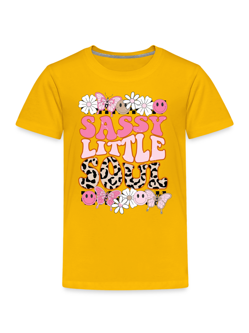 Toddler Girls Sassy Little Soul Short Sleeve T-Shirt