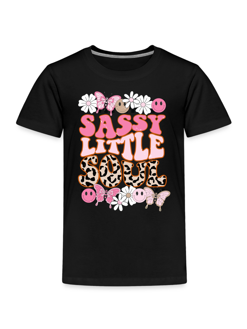 Toddler Girls Sassy Little Soul Short Sleeve T-Shirt