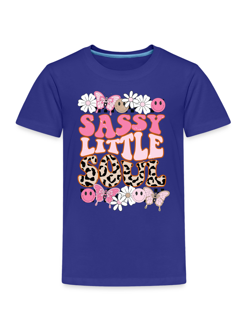 Toddler Girls Sassy Little Soul Short Sleeve T-Shirt