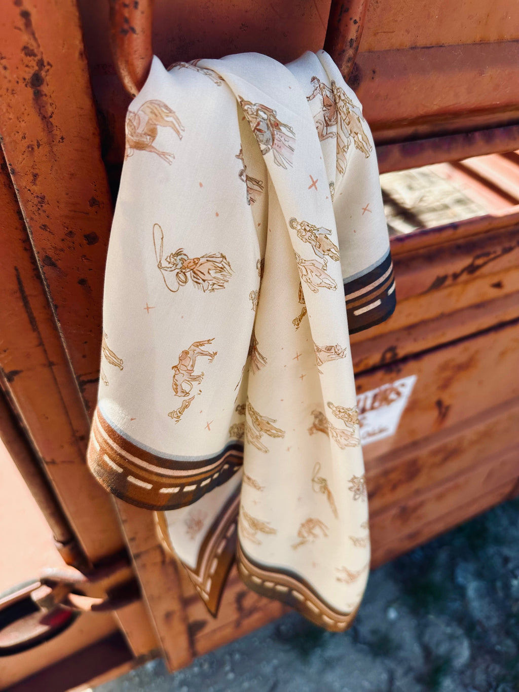 Saddle Club Silk Western Wild Rag Scarf