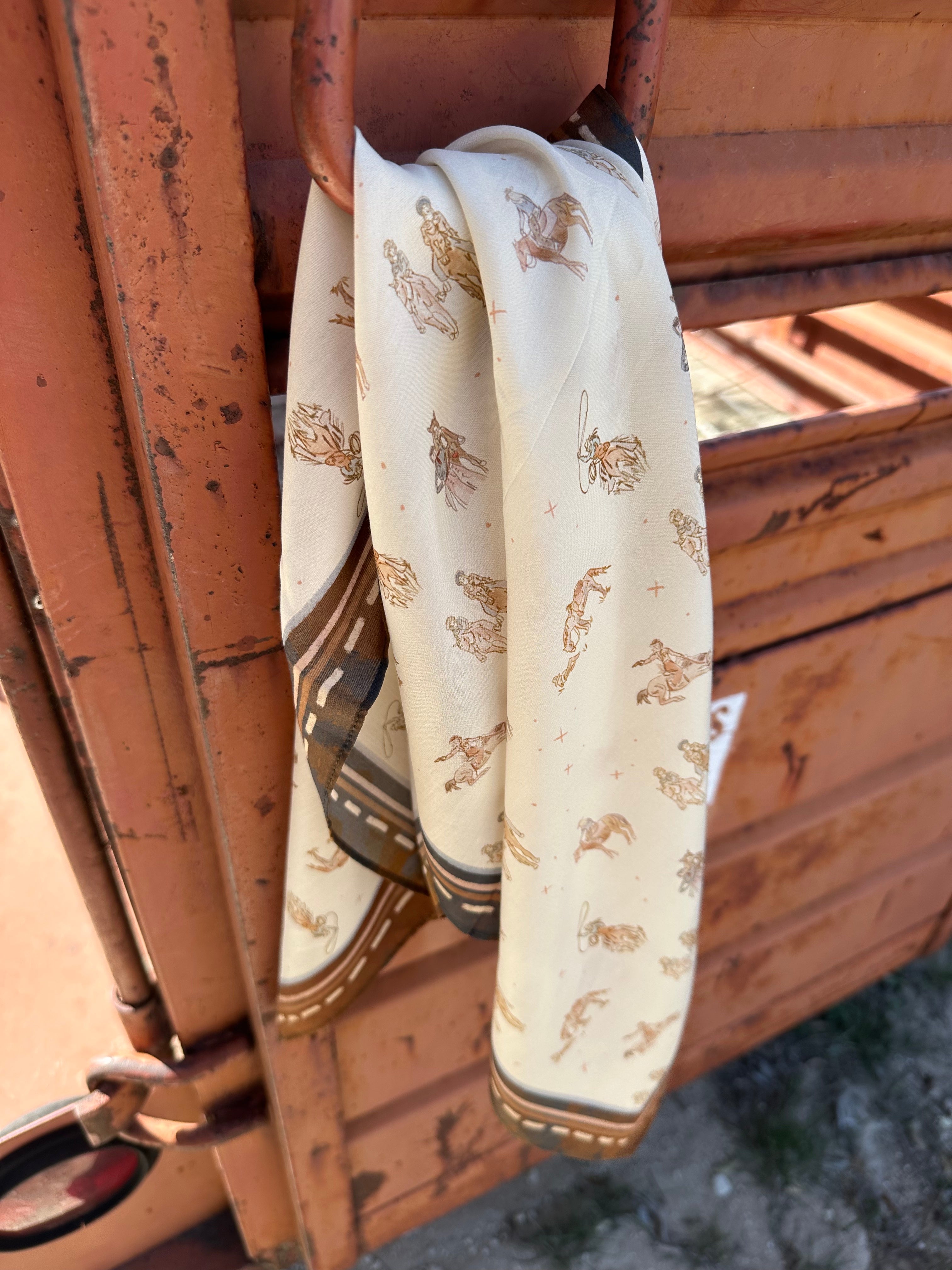 Saddle Club Silk Western Wild Rag Scarf