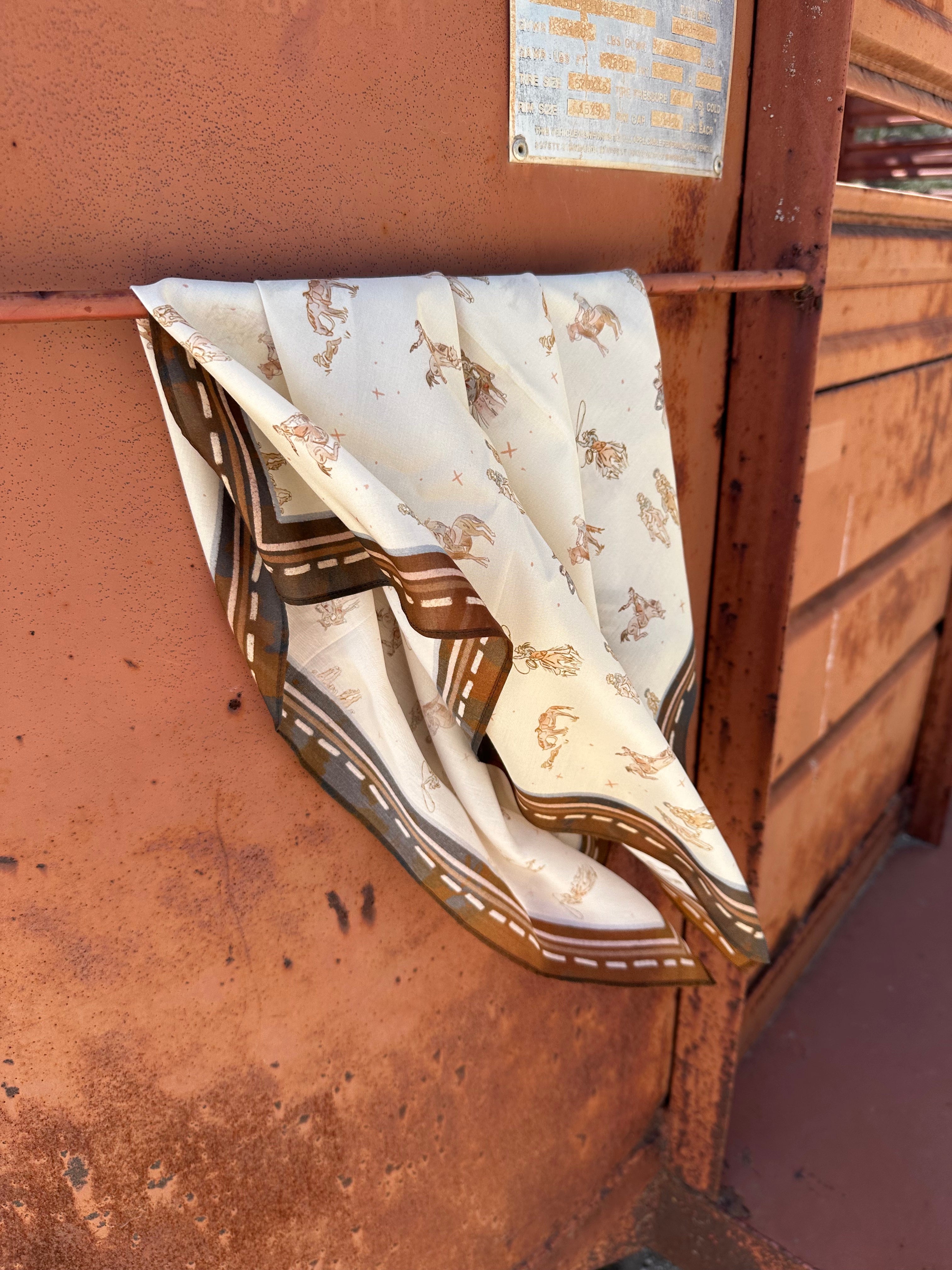Saddle Club Silk Western Wild Rag Scarf