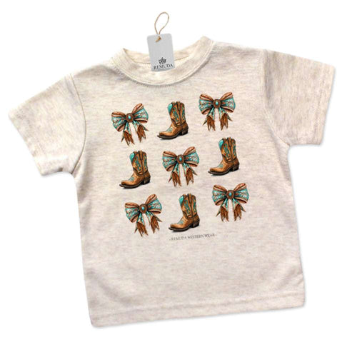 Bows & Boots Infant Girls Western T-Shirt