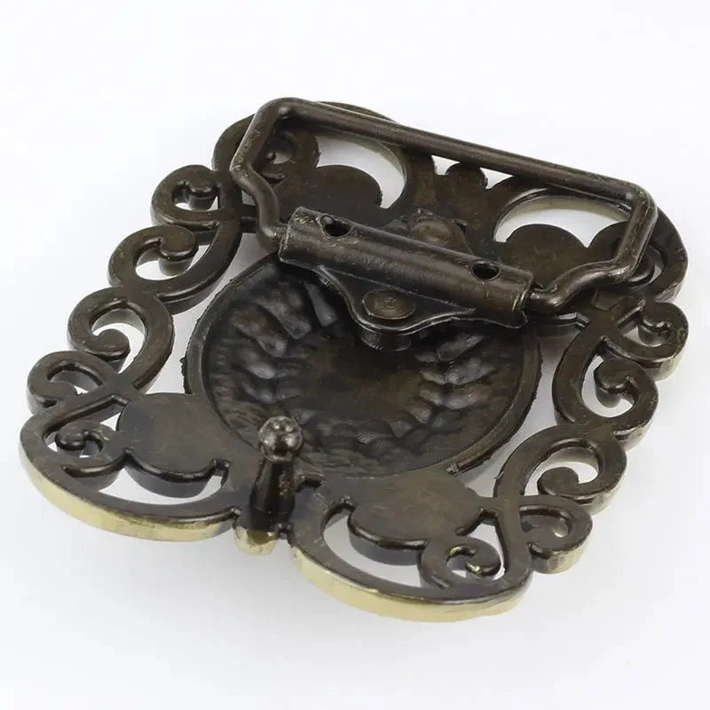 Cutout Diamond Belt Buckle