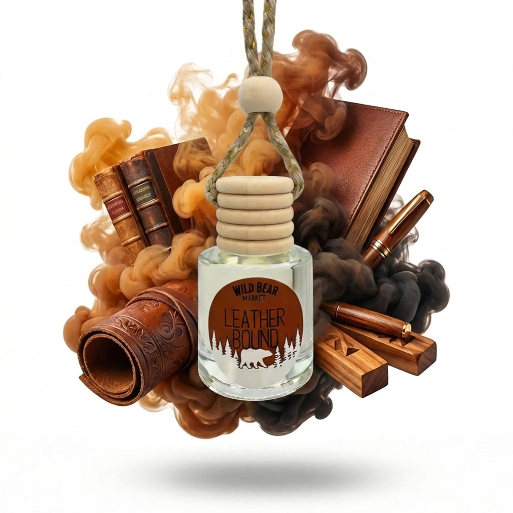 Leather Bound Car Freshener