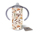 SPOOKY Cowboy - Kids Western Halloween Sippy Cup w/ Transition Lid